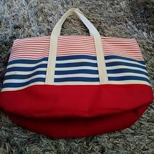 Red white and blue insulated bag